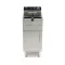 Maxima Fritőz - 16L - 1 kosár - lefolyócsappal és állvánnyal - 400V – 09365155