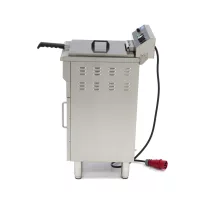 Maxima Fritőz - 16L - 1 kosár - lefolyócsappal és állvánnyal - 400V – 09365155