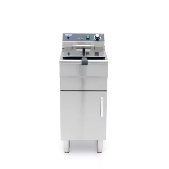 Maxima Fritőz - 16L - 1 kosár - lefolyócsappal és állvánnyal - 230V – 09365157