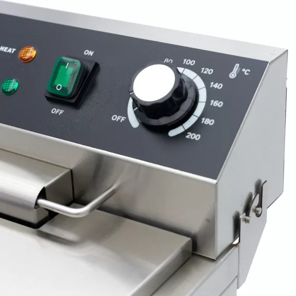Maxima Fritőz - 16L - 1 kosár - lefolyócsappal és állvánnyal - 230V – 09365157