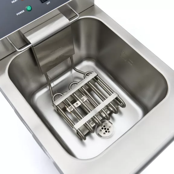 Maxima Fritőz - 16L - 1 kosár - lefolyócsappal és állvánnyal - 230V – 09365157