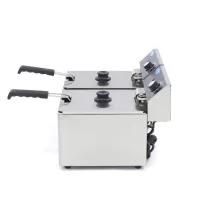 Maxima Fritőz 2 x 8L - Dupla kosár – 09365225