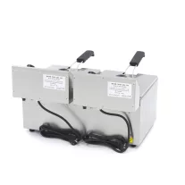 Maxima Fritőz 2 x 8L - Dupla kosár – 09365225