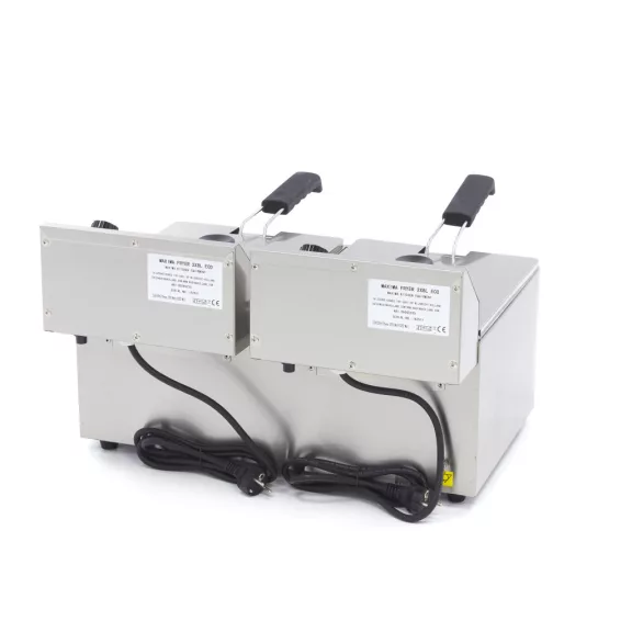 Maxima Fritőz 2 x 8L - Dupla kosár – 09365225