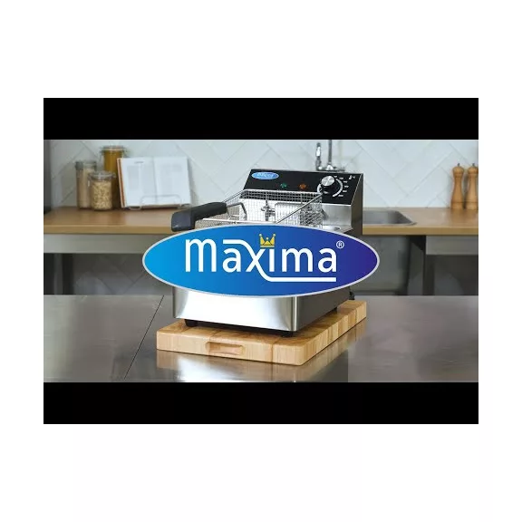 Maxima Fritőz 2 x 8L - Dupla kosár – 09365225
