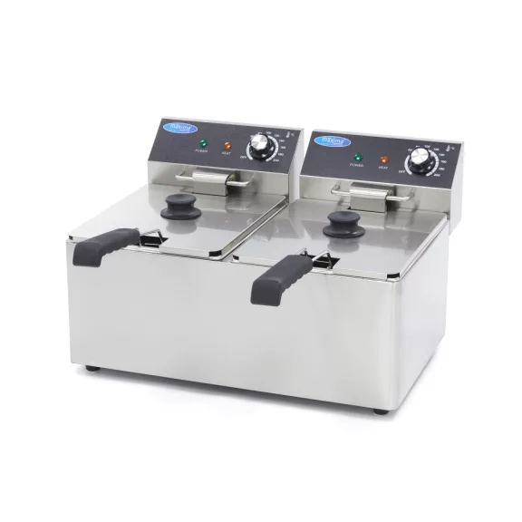 Maxima Fritőz 2 x 8L - Dupla kosár – 09365225