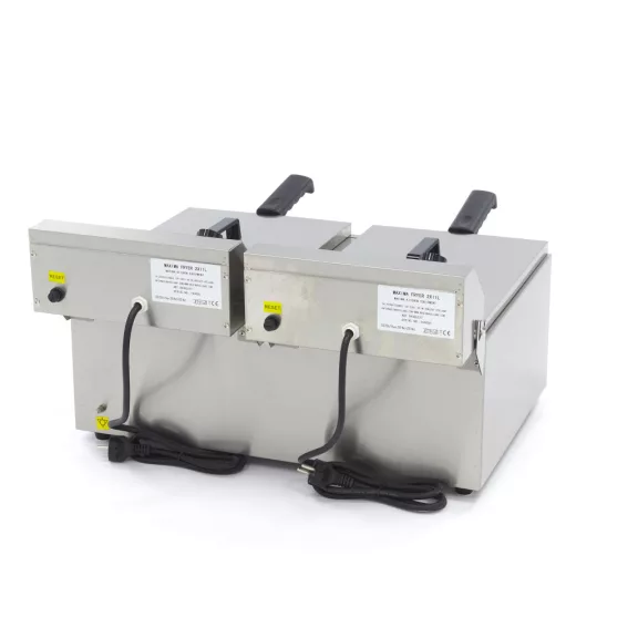 Maxima Fritőz 2 x 11L - Dupla kosár – 09365227