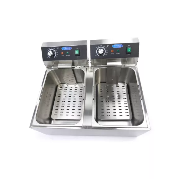 Maxima Fritőz 2 x 11L - Dupla kosár – 09365227