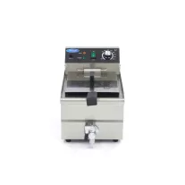 Maxima Fritőz - 10L - 1 kosár - lefolyócsappal – 09365228