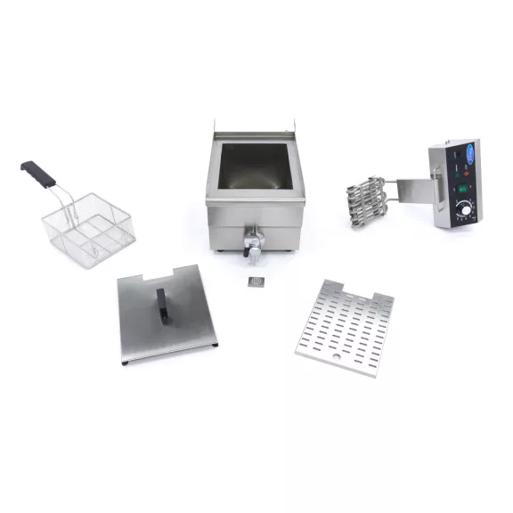 Maxima Fritőz - 10L - 1 kosár - lefolyócsappal – 09365228 Maxima Fritőz - 10L - 1 kosár - lefolyócsappal – 09365228