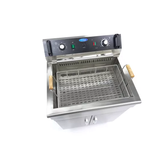 Maxima 30 literes fritőz 30 literes lefolyócsappal és szekrénnyel – 09365232 Maxima 30 literes fritőz 30 literes lefolyócsappal és szekrénnyel – 09365232
