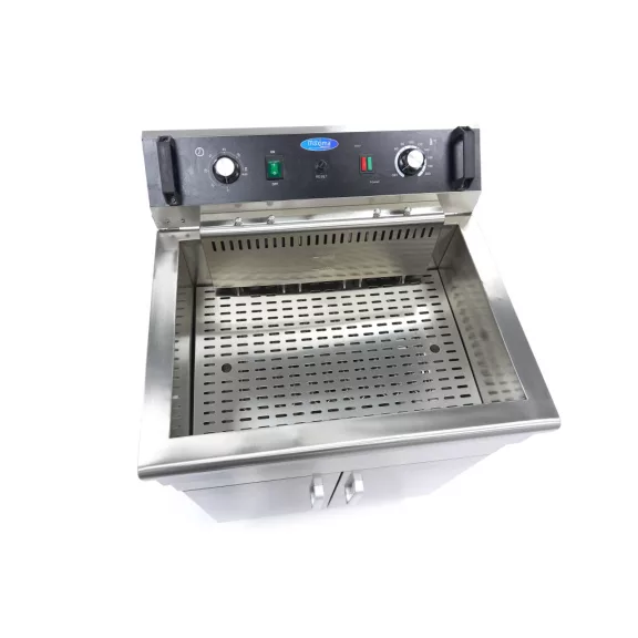 Maxima 30 literes fritőz 30 literes lefolyócsappal és szekrénnyel – 09365232 Maxima 30 literes fritőz 30 literes lefolyócsappal és szekrénnyel – 09365232