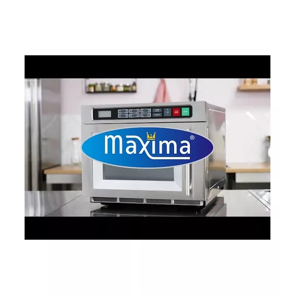 Maxima Mikrohullámú sütő 30L - 1800W - 20 előre programozható program - 2 polc – 09367020 Maxima Mikrohullámú sütő 30L - 1800W - 20 előre programozható program - 2 polc – 09367020