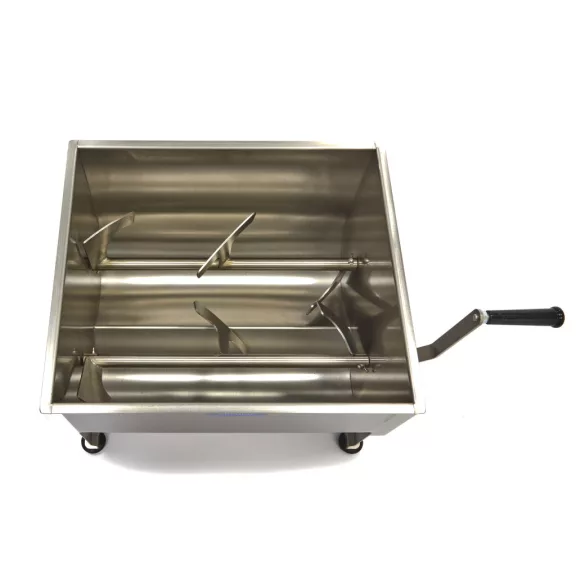 Maxima Húskeverő 40L - Kézi - Dupla tengelyes - 30kg hús – 09368001