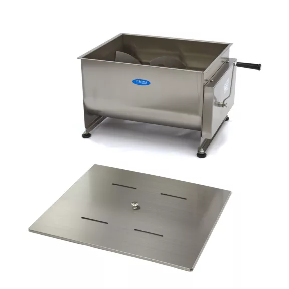 Maxima Húskeverő 60L - Kézi - Kéttengelyes - 45kg hús – 09368003 Maxima Húskeverő 60L - Kézi - Kéttengelyes - 45kg hús – 09368003