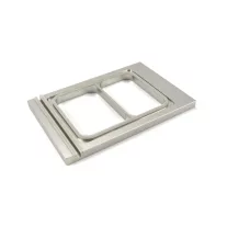 Maxima Menü tálca 227 x 178 mm - Kicsi - 2 rekeszes – 09369101