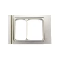 Maxima Menü tálca 225 x 175 mm - Kicsi - 2 rekeszes – 09369105