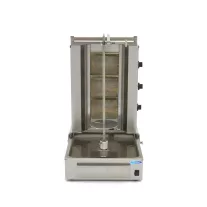 Maxima Gyros / Kebab grill gáz - 3 égővel - 40kg hús – 09370210