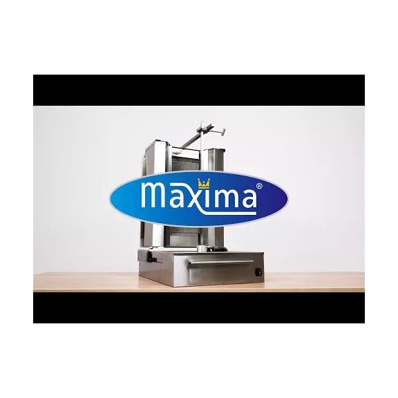 Maxima Gyros / Kebab grill gáz - 3 égővel - 40kg hús – 09370210 Maxima Gyros / Kebab grill gáz - 3 égővel - 40kg hús – 09370210