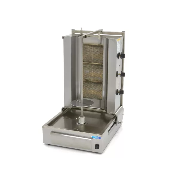 Maxima Gyros / Kebab grill gáz - 3 égővel - 40kg hús – 09370210 Maxima Gyros / Kebab grill gáz - 3 égővel - 40kg hús – 09370210
