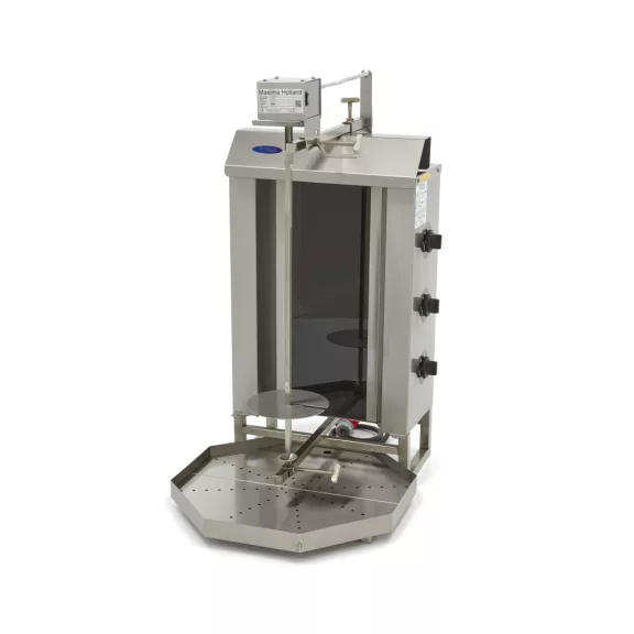 Maxima Gyros / Kebab grill elektromos - 3 égő - 30kg hús – 09370265 Maxima Gyros / Kebab grill elektromos - 3 égő - 30kg hús – 09370265