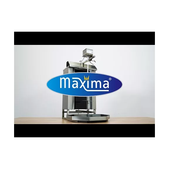 Maxima Gyros / Kebab grill elektromos - 4 égővel - 50kg hús – 09370270 Maxima Gyros / Kebab grill elektromos - 4 égővel - 50kg hús – 09370270