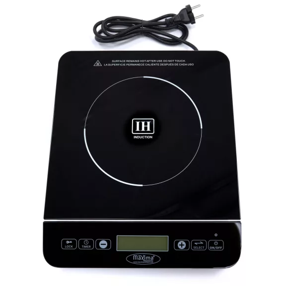 Maxima Indukciós főzőlap 18cm - 2000W – 09371000 Maxima Indukciós főzőlap 18cm - 2000W – 09371000