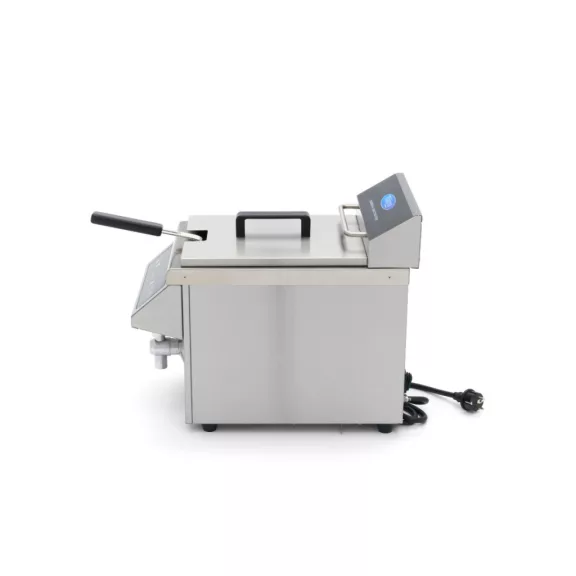 Maxima Fritőz - 8L - 1 kosár - indukciós - lefolyócsappal – 09371090