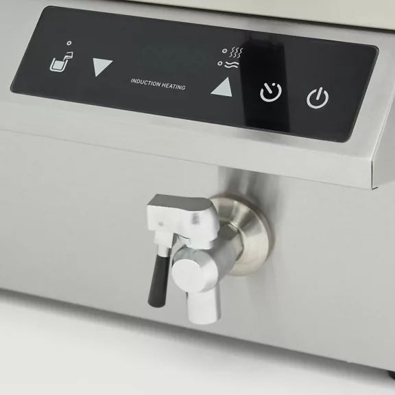 Maxima Fritőz 2 x 8L lefolyócsappal - indukciós - dupla kosárral – 09371095 Maxima Fritőz 2 x 8L lefolyócsappal - indukciós - dupla kosárral – 09371095