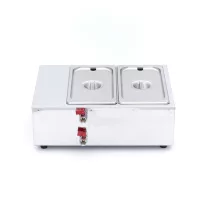Maxima Csokoládéolvasztó - 2 x 1/3 GN 10 cm – 09374050
