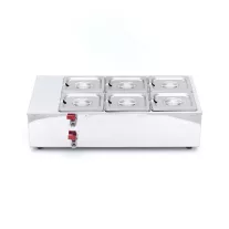 Maxima Csokoládéolvasztó - 6 x 1/6 GN 10 cm – 09374053