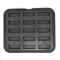 Maxima Tartlet forma - Téglalap - 90x30/85x26 mm - 15 darab – 09374321