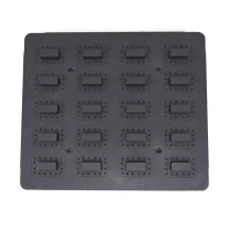 Maxima Tartlet forma - Téglalap - 64x41/45x22 mm - 20 db – 09374322