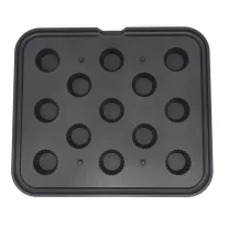 Maxima Tortilla forma - hullámos - 48/36 mm - 13 darab – 09374329