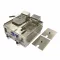 Maxima Fritőz - 2 x 10L - 2 kosár - lefolyócsappal - 400V – 09391650