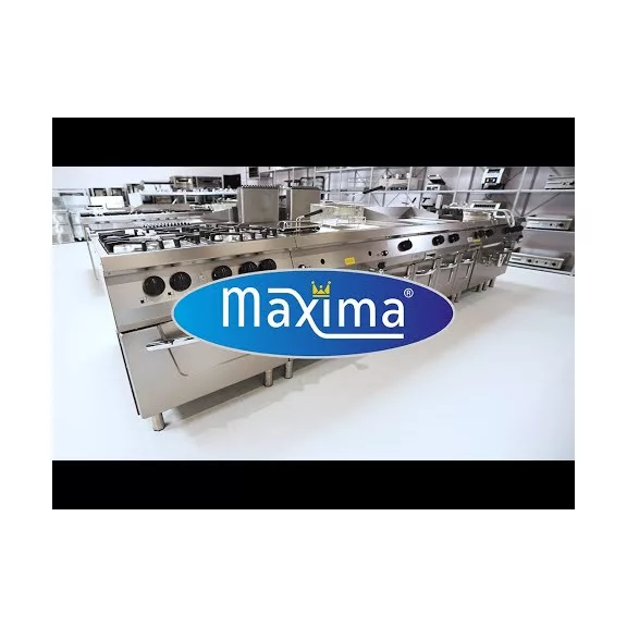 Maxima Nagy teherbírású fritőz - 1 x 12L - Elektromos - lefolyócsappal - 70cm mélyen – 09395000 Maxima Nagy teherbírású fritőz - 1 x 12L - Elektromos - lefolyócsappal - 70cm mélyen – 09395000