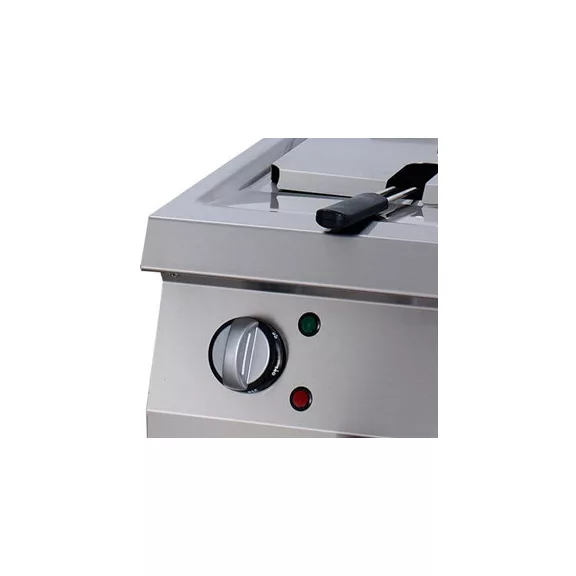 Maxima Nagy teherbírású fritőz - 1 x 12L - Elektromos - lefolyócsappal - 70cm mélyen – 09395000 Maxima Nagy teherbírású fritőz - 1 x 12L - Elektromos - lefolyócsappal - 70cm mélyen – 09395000