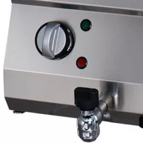 Maxima Nagy teherbírású fritőz - 1 x 12L - Elektromos - lefolyócsappal - 70cm mélyen – 09395000