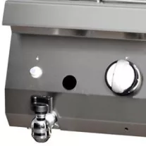 Maxima Nagy teljesítményű Bain Marie - gáz - egy zónás - 70cm mélységben – 09395005