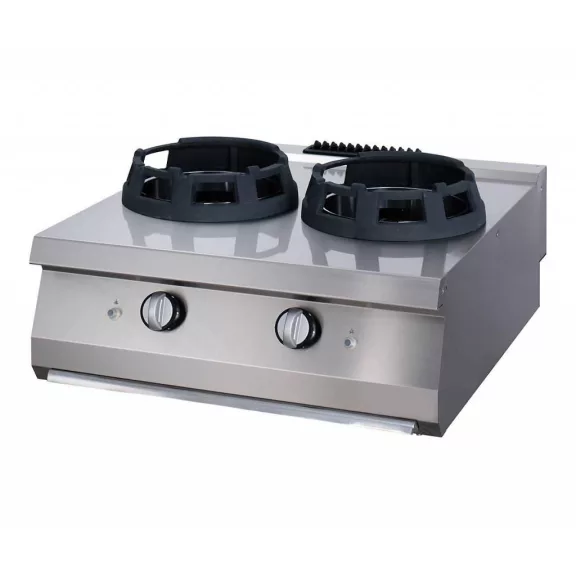 Maxima Premium wokfőző - Dupla - Gáz - 2 x 28,5cm főzőgyűrű - 70cm mélység – 09396006 Maxima Premium wokfőző - Dupla - Gáz - 2 x 28,5cm főzőgyűrű - 70cm mélység – 09396006