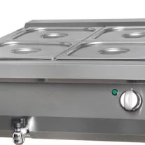 Maxima Nagy teherbírású Bain Marie - Elektromos - Dupla egység - 70cm mélységű – 09398135