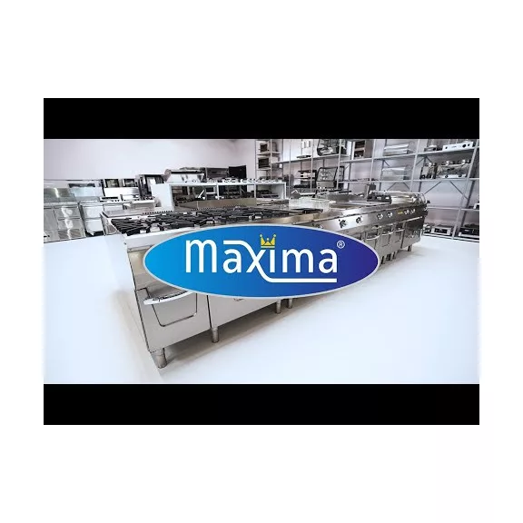 Maxima Premium Fritőz - 1 x 22L - Gázüzemű - egyszemélyes - lefolyócsappal - 90cm mélységben – 09398605 Maxima Premium Fritőz - 1 x 22L - Gázüzemű - egyszemélyes - lefolyócsappal - 90cm mélységben – 09398605