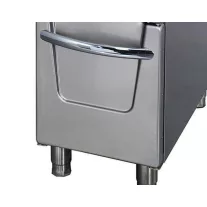 Maxima Premium Fritőz - 1 x 22L - Gázüzemű - egyszemélyes - lefolyócsappal - 90cm mélységben – 09398605
