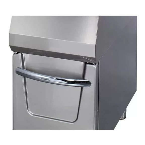 Maxima Premium Fritőz - 1 x 22L - Gázüzemű - egyszemélyes - lefolyócsappal - 90cm mélységben – 09398605 Maxima Premium Fritőz - 1 x 22L - Gázüzemű - egyszemélyes - lefolyócsappal - 90cm mélységben – 09398605