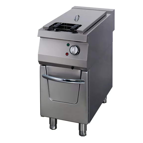 Maxima Prémium fritőz - 1 x 22L - Elektromos - egyszemélyes - lefolyócsappal - 90cm mélyen – 09398607 Maxima Prémium fritőz - 1 x 22L - Elektromos - egyszemélyes - lefolyócsappal - 90cm mélyen – 09398607