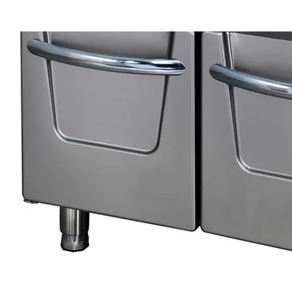 Maxima Premium Fritőz - 2 x 22L - Elektromos - Dupla egység - lefolyócsappal - 90cm mélységű – 09398608 Maxima Premium Fritőz - 2 x 22L - Elektromos - Dupla egység - lefolyócsappal - 90cm mélységű – 09398608