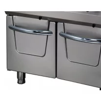 Maxima Prémium tésztafőző - Elektromos - 400V - Duplazónás - 90cm mélységű – 09398618