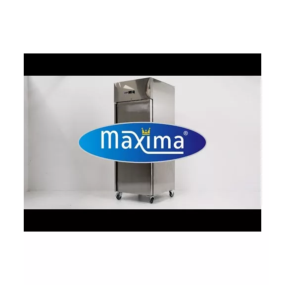 Maxima Halhűtőszekrény - 600L - 7 tároló (60 x 40 cm) - görgőkön - rozsdamentes acél – 09400002 Maxima Halhűtőszekrény - 600L - 7 tároló (60 x 40 cm) - görgőkön - rozsdamentes acél – 09400002