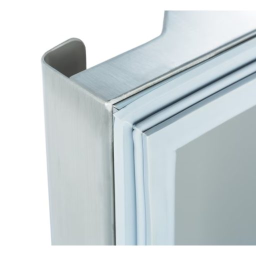 Hűtőszekrény 1200L - 6 x 2/1 GN állítható polcok - Rozsdamentes acél