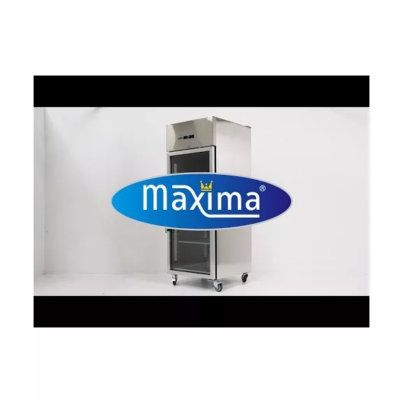 Maxima Fagyasztószekrény - 700L - 3 állítható polc (2/1 GN) - Rozsdamentes Acél - Üvegajtóval – 09400036 Maxima Fagyasztószekrény - 700L - 3 állítható polc (2/1 GN) - Rozsdamentes Acél - Üvegajtóval – 09400036